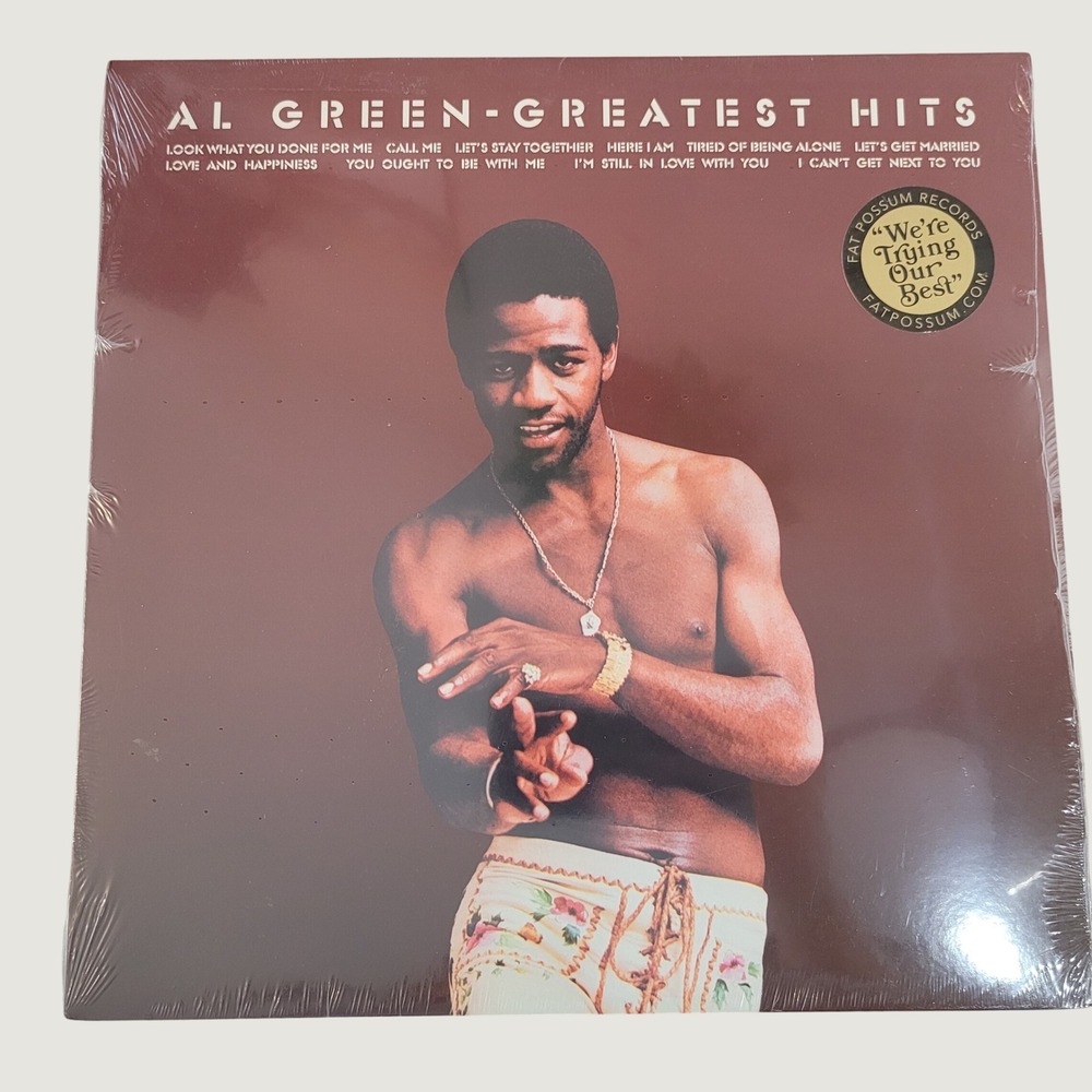 Al Green Greatest Hits Vinyl LP Fat Possum Records Hi Records 2009 Soul R&B